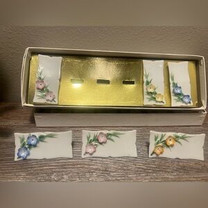 Floral Ceramic Setting Name Plates
#2